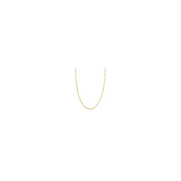Gold Paperclip Necklace JWR Jewelers Athens, GA