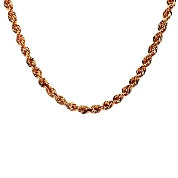 Yellow Gold Rope Chain JWR Jewelers Athens, GA