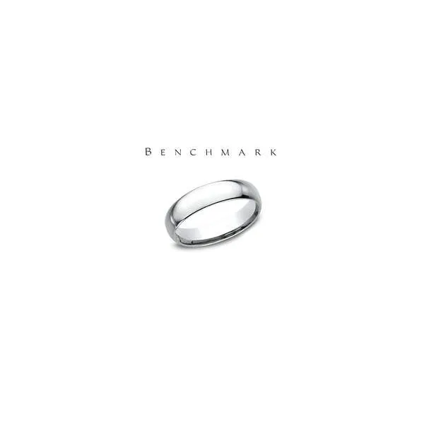 White Gold Plain Wedding Band JWR Jewelers Athens, GA