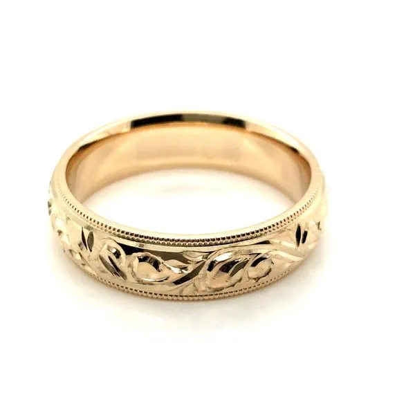 Engraved Wedding Band JWR Jewelers Athens, GA