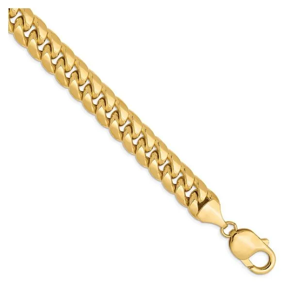Yellow Gold Cuban Bracelet JWR Jewelers Athens, GA