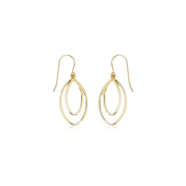 Gold Dangle Earrings JWR Jewelers Athens, GA