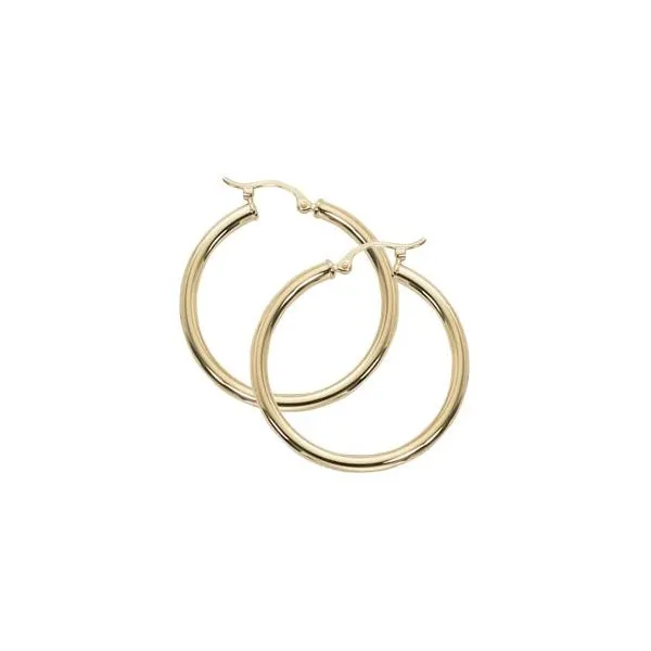 Gold Hoop Earrings JWR Jewelers Athens, GA