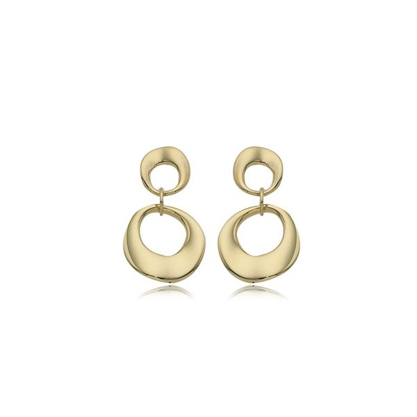 Gold Dangle Earrings JWR Jewelers Athens, GA