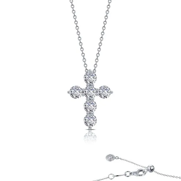 Silver Cross Necklace JWR Jewelers Athens, GA