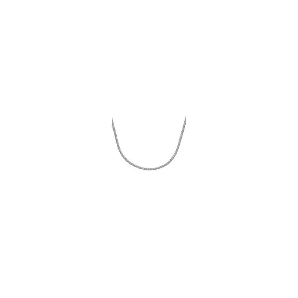 Sterling Silver Round Wheat Chain that is 1.25 millimaters wide and Eighteen Inches in Length. JWR Jewelers Athens, GA