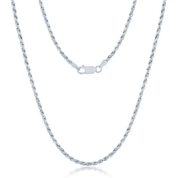 Silver Rope Chain JWR Jewelers Athens, GA