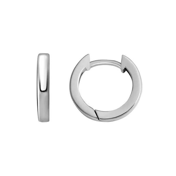 Silver Hoop Earrings JWR Jewelers Athens, GA