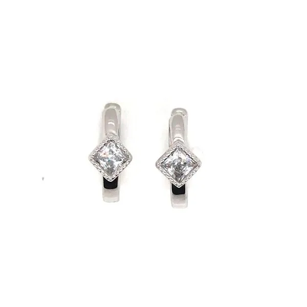 Silver Huggie Earrings JWR Jewelers Athens, GA