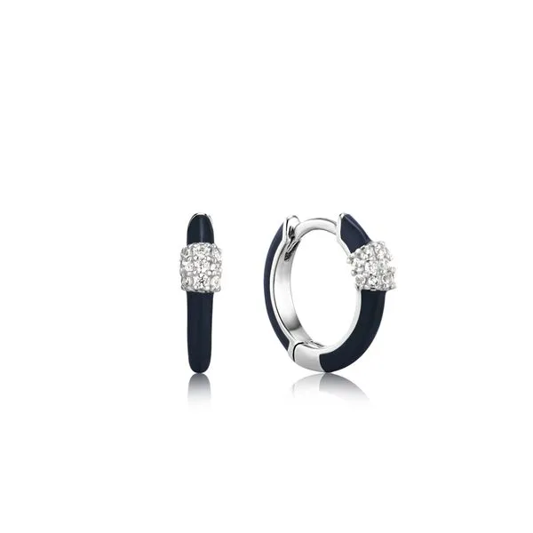 Silver Hoop Earrings JWR Jewelers Athens, GA