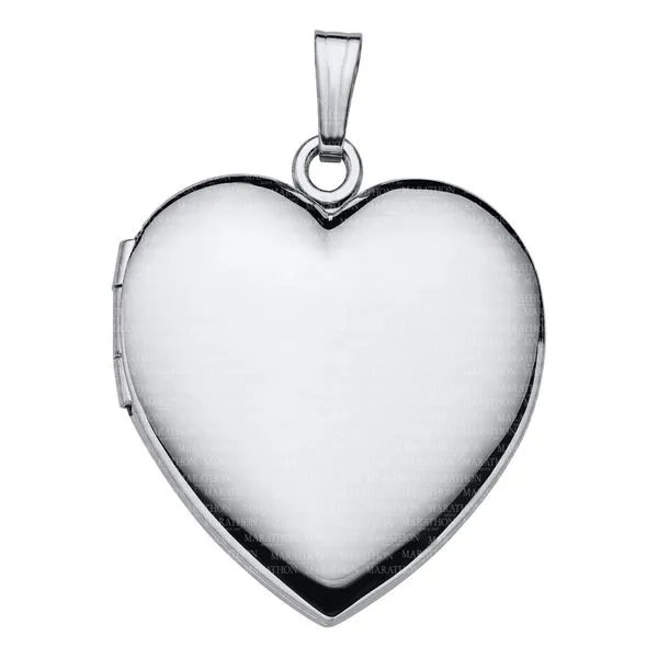 Silver Heart Locket JWR Jewelers Athens, GA