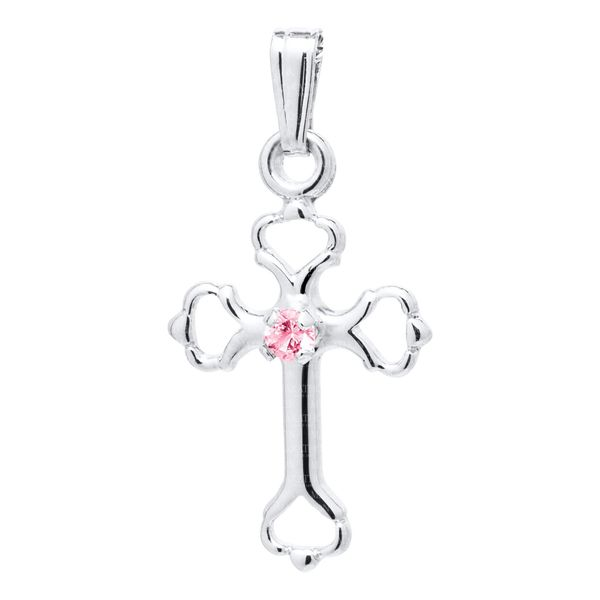 Silver Baby Cross Necklace JWR Jewelers Athens, GA
