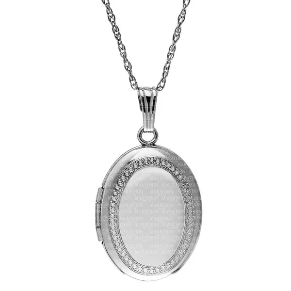 Silver Locket Necklace JWR Jewelers Athens, GA