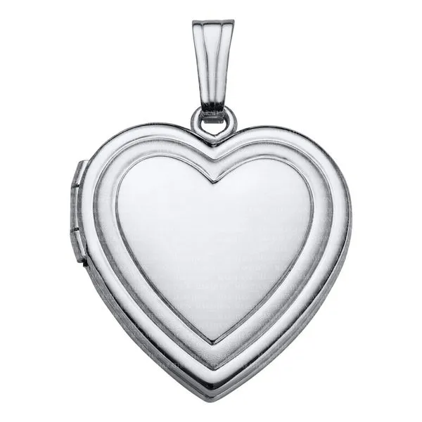 Silver Heart Locket JWR Jewelers Athens, GA