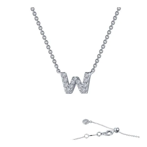 Silver Necklace with 