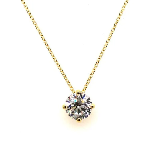 Solitaire Necklace JWR Jewelers Athens, GA