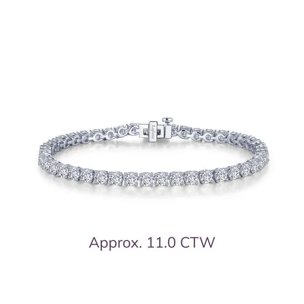 Silver Tennis Bracelet JWR Jewelers Athens, GA