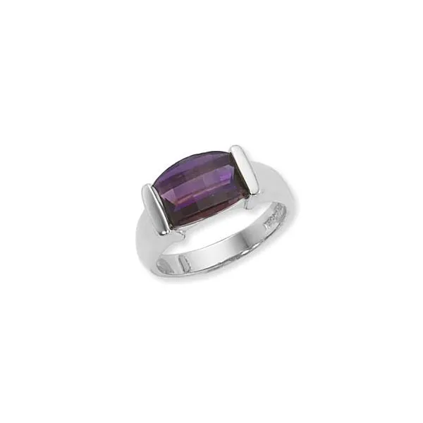 Silver Amethyst Ring JWR Jewelers Athens, GA