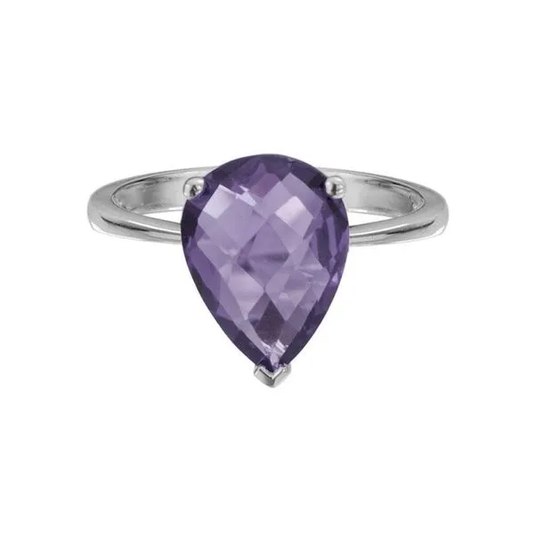 Silver Amethyst Ring JWR Jewelers Athens, GA