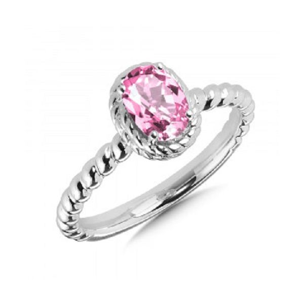 Pink Stone Gold Ring – atjewels.in