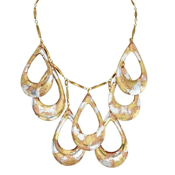 Gold and silver leaf fashion jewelry JWR Jewelers Athens, GA