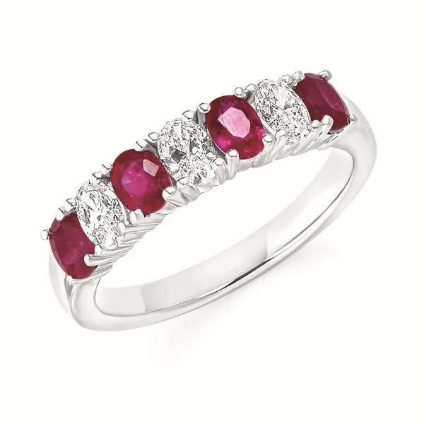 Ruby and Diamond Band JWR Jewelers Athens, GA