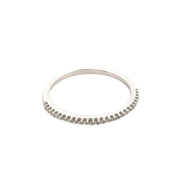 White Diamond Anniversary Band JWR Jewelers Athens, GA