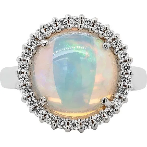 Opal and Diamond Ring JWR Jewelers Athens, GA