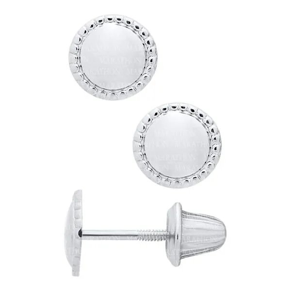 Small Disc Earrings JWR Jewelers Athens, GA