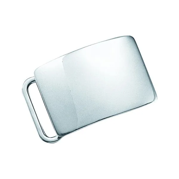 SS Plain Polished Belt Buckle JWR Jewelers Athens, GA
