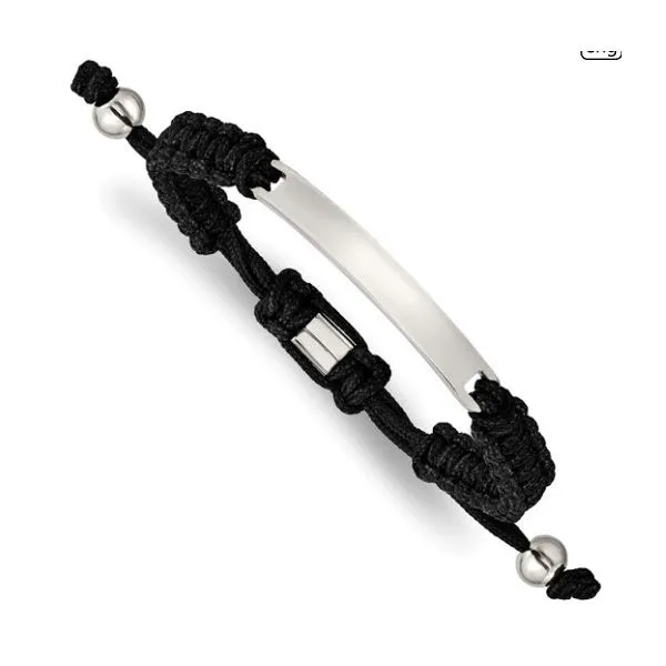 Man's Leather ID Bracelet JWR Jewelers Athens, GA