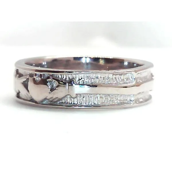 Personalized shop claddagh ring