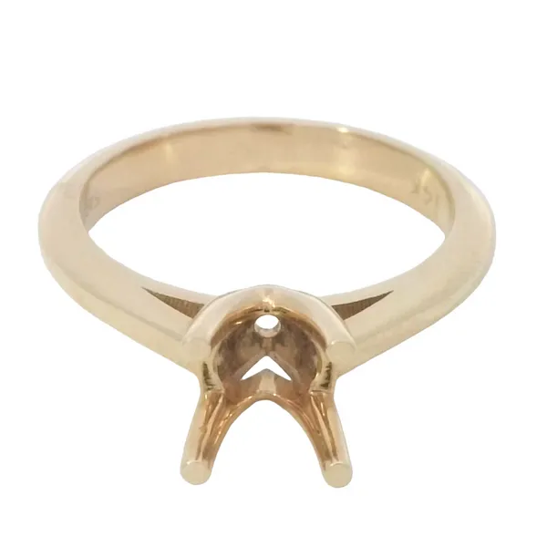 14K Yellow Gold Solitaire Ladies Engagement Ring Kevin's Fine Jewelry Totowa, NJ