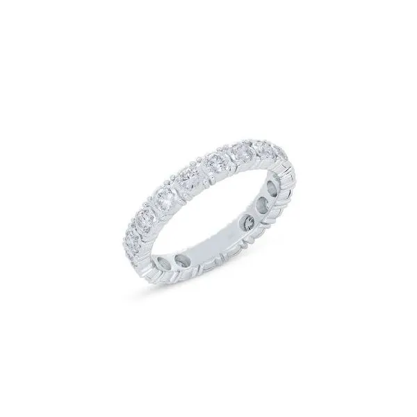 14K White Gold Eternity Band With 1.22 Ct Twt Diamonds Kevin's Fine Jewelry Totowa, NJ