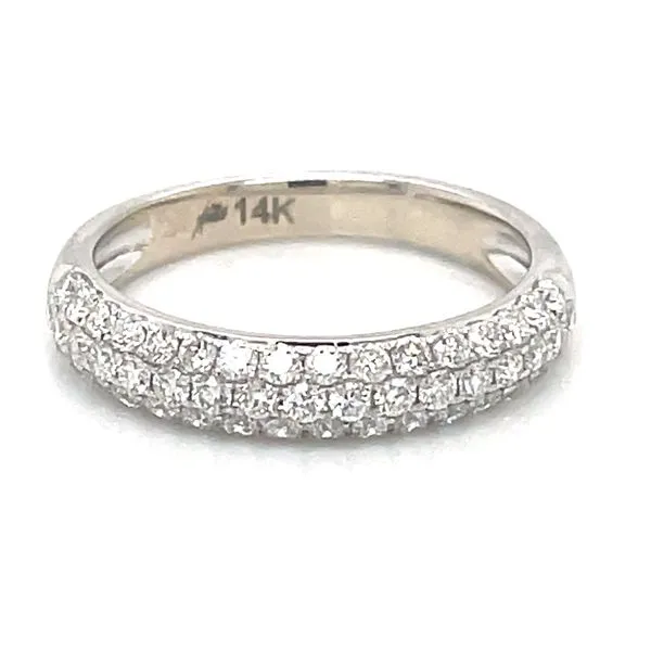 14K White Gold Ring With .81 Ct Twt. Diamonds Kevin's Fine Jewelry Totowa, NJ