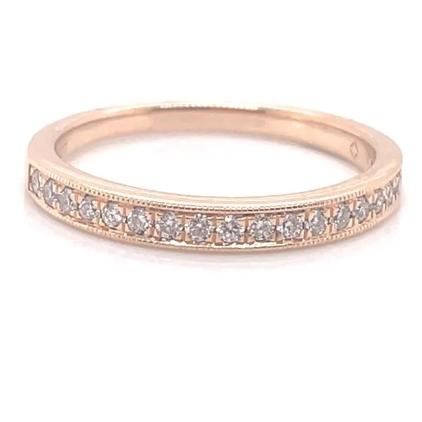 18K Rose Gold .20Ct Twt Diamond Ring Kevin's Fine Jewelry Totowa, NJ