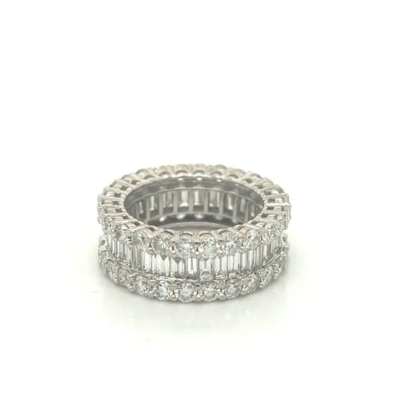 18K White Gold Estate Ring With Diamonds Kevin's Fine Jewelry Totowa, NJ