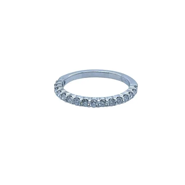 14K White Gold Estate Diamond Band With Approximately 0.50 Ct. Twt. Diamonds Kevin's Fine Jewelry Totowa, NJ