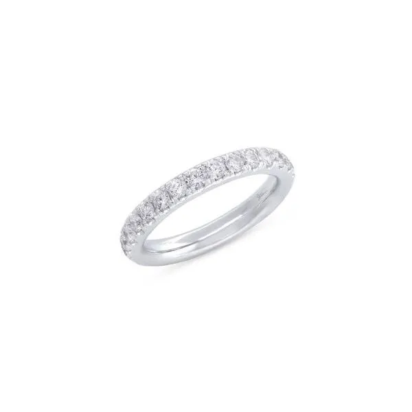 14K White Gold Eternity Band With 1.21 Ct Twt Diamonds Kevin's Fine Jewelry Totowa, NJ