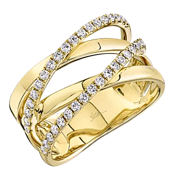 Shy Creation 14k Gold and Diamond Fashion Ring Kevin's Fine Jewelry Totowa, NJ