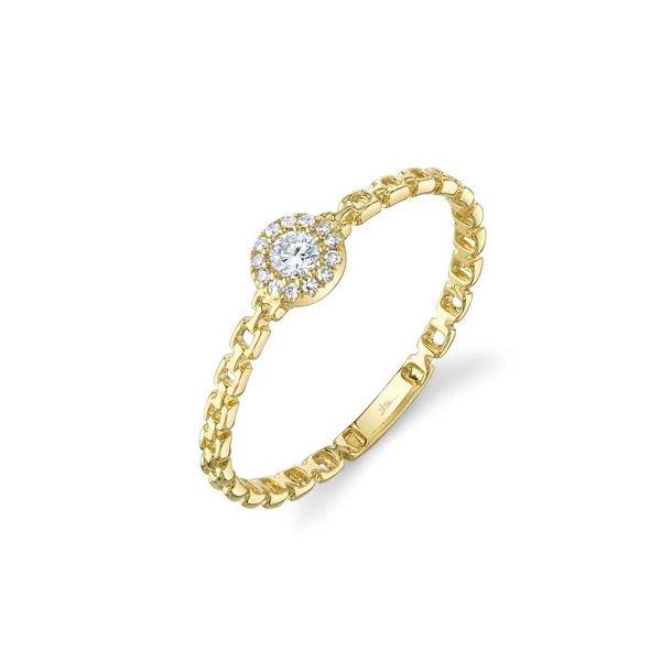 Shy Creation Link Ring with Diamonds Kevin's Fine Jewelry Totowa, NJ