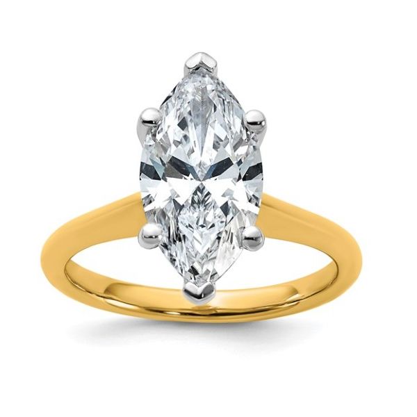 Marquis Engagement Ring with Lab Grown Diamond Kevin's Fine Jewelry Totowa, NJ