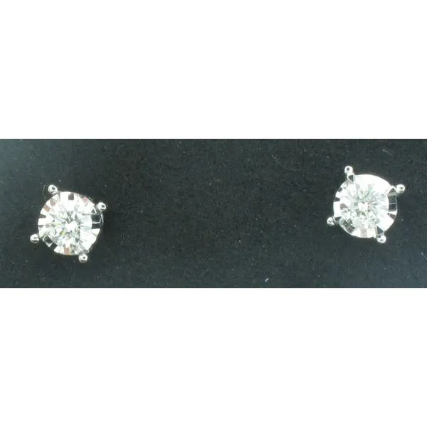Diamond Single-Stone Earring Kevin's Fine Jewelry Totowa, NJ