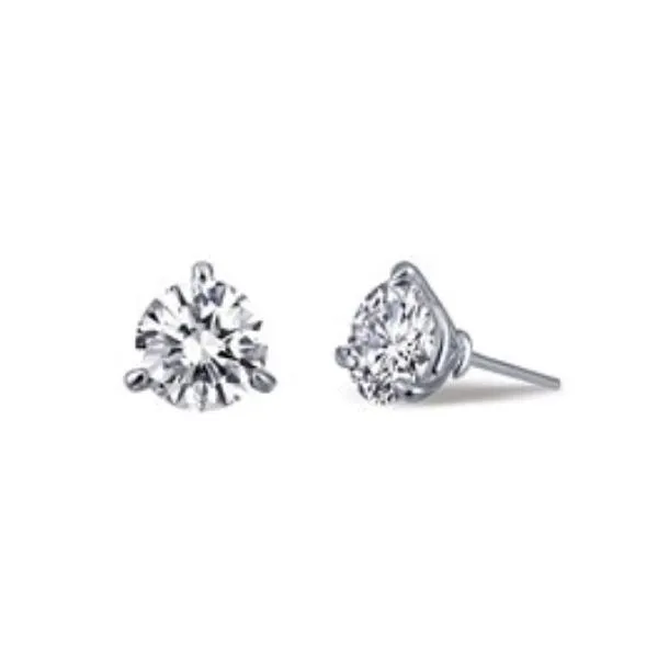 14K White Gold Stud Earrings With .26 Ct Twt. LAB GROWN DIAMONDS Kevin's Fine Jewelry Totowa, NJ