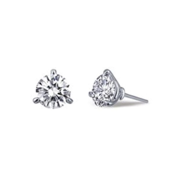 14K White Gold Stud Earrings With 1.51 Ct Twt. LAB GROWN DIAMONDS Kevin's Fine Jewelry Totowa, NJ