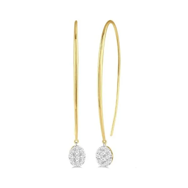 Gold Diamond Earring Kevin's Fine Jewelry Totowa, NJ