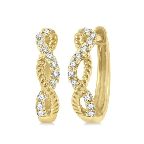 Gold Diamond Earring Kevin's Fine Jewelry Totowa, NJ