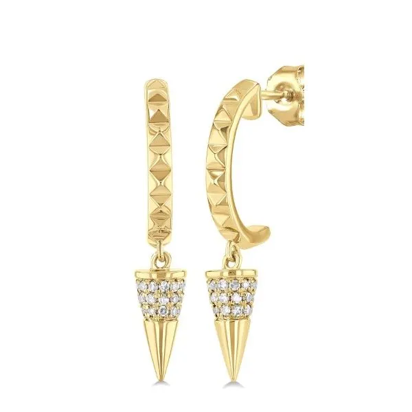 Gold Diamond Earring Kevin's Fine Jewelry Totowa, NJ