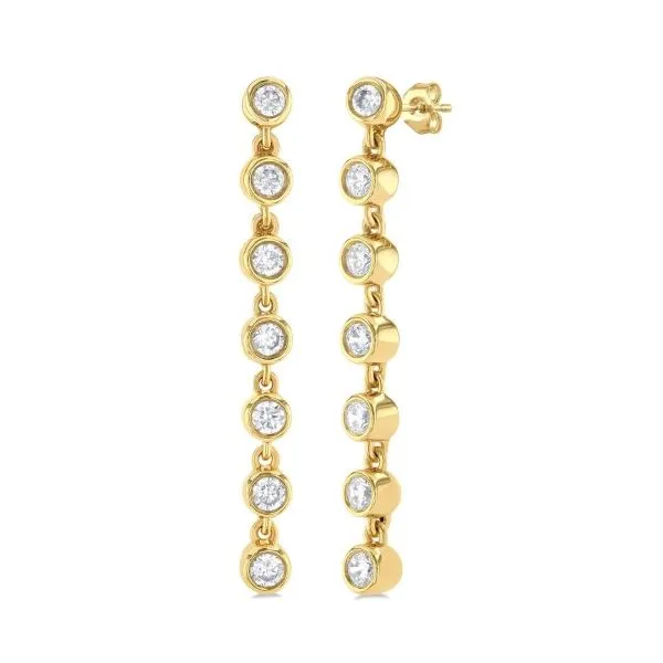 Gold Diamond Earring Kevin's Fine Jewelry Totowa, NJ