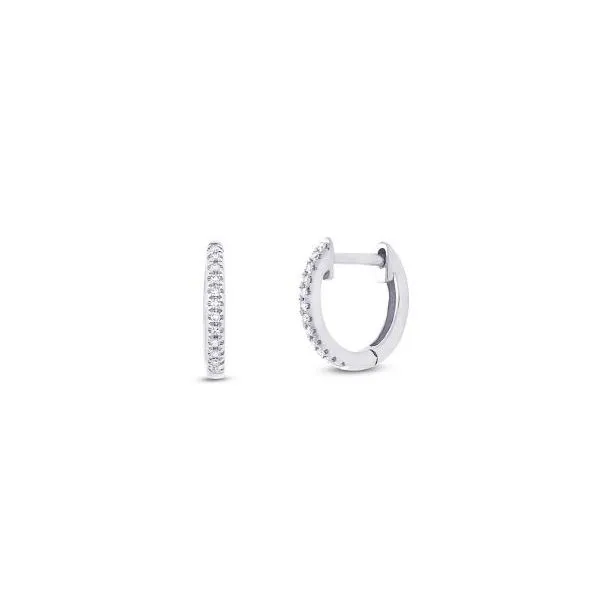 Gold Diamond Earring
